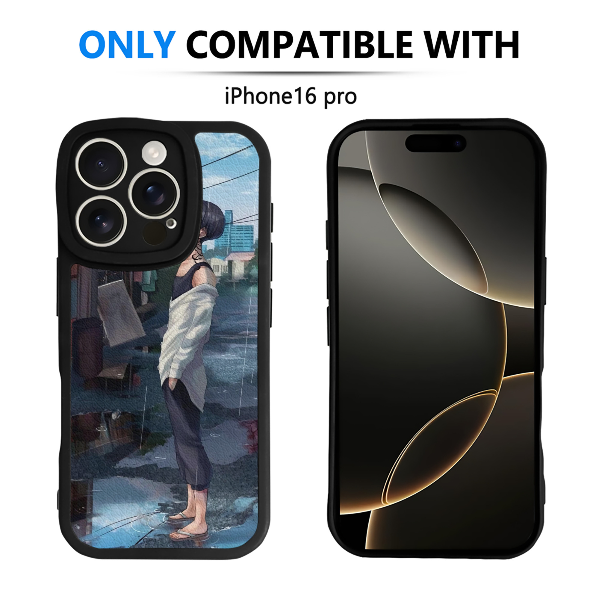 （画像用） 東京リベンジャーズ Tokyo Revengers 【iPhone 16シリーズ対応】シリコンスマホケース（レザー調） 材質：シリコン